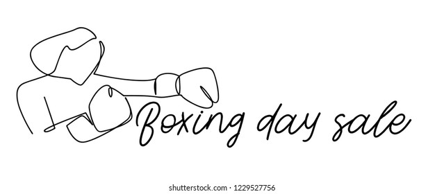 boxing day sale vector 