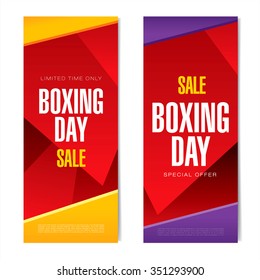 Boxing Day Sale. Vector Illustration