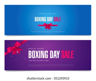 Boxing Day Sale. Vector Illustration