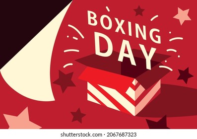 regalo de envío de texto de día de boxeo
