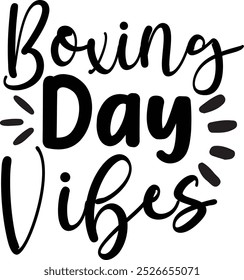 Boxing Day Typography Vector Illustration Design, boxing t-shirt design
