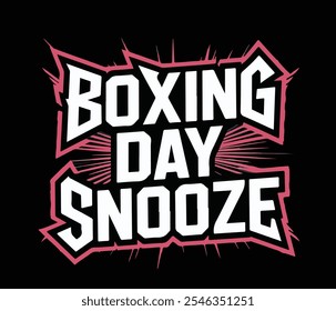 Boxing day unique t-shirt design