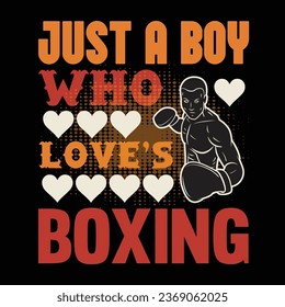 Boxing day vantage t-shirt design