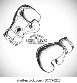 Boxing digital design, vector illustration 10 eps graphic