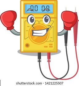 Boxing digital multimeter in the mascot closet