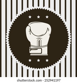 boxing emblem design, vector illustration eps10 graphic 