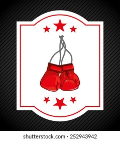 boxing emblem design, vector illustration eps10 graphic 