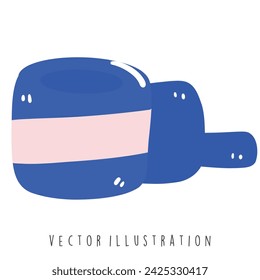 Boxübungsband Vektor-Illustration