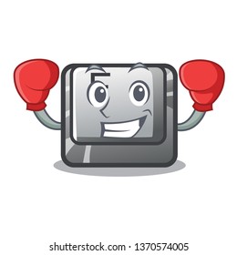 Boxing F button in the character shape