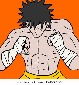 Boxing fight