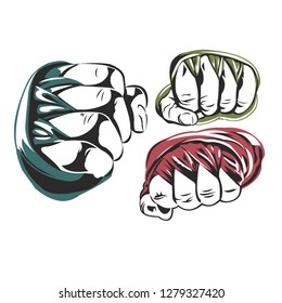 boxing, fight  image