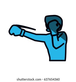 Boxing figther trainning