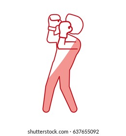 Boxing figther trainning