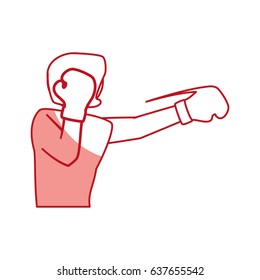Boxing figther trainning