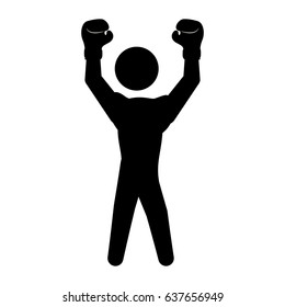 Boxing figther trainning