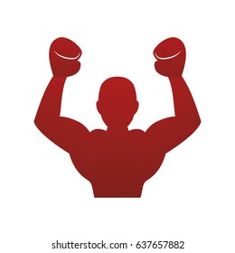 Boxing figther trainning