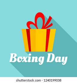 Boxing final day logo set. Flat set of boxing final day vector logo for web design