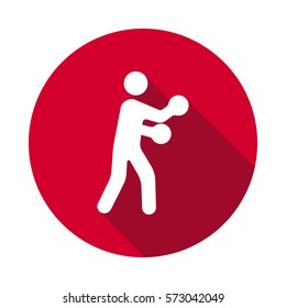 boxing flat icon