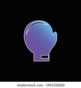 Boxing Glove blue gradient vector icon