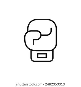 Boxing Glove Icon Collection Fight Gear Illustrations for Sports and Fitness