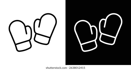 Boxing glove icon Graphic vector set for ui design