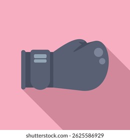 Boxing glove icon representing the concept of fighting sport and training