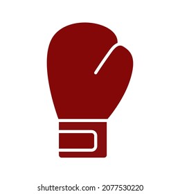 Boxing glove icon. Boxing sign. vector illustration