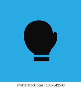boxing glove icon vector