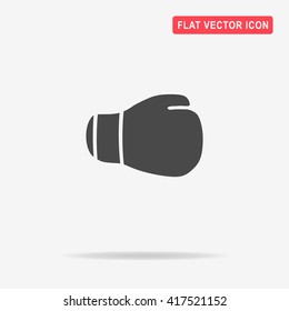 Boxing glove icon. Vector concept illustration for design.