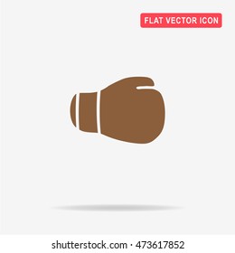 Boxing glove icon. Vector concept illustration for design.