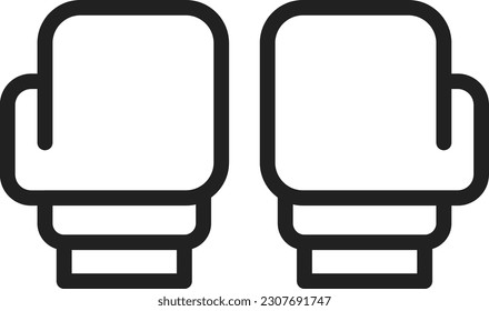 Boxing Glove icon vector image. Suitable for mobile application web application and print media.