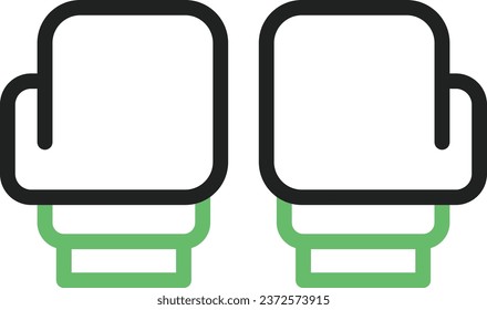 Boxing Glove icon vector image. Suitable for mobile application web application and print media.