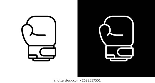 Boxing glove icon vector for web, computer and mobile apps