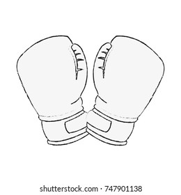 Boxing glove isolated