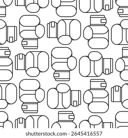 Boxing glove pattern seamless. boxing accessory background. Boxer uniform texture