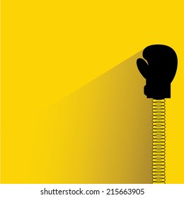 boxing glove pop up with spring