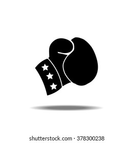 Boxing Glove Single Icon