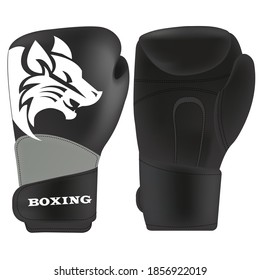 Boxhandschuh, Vektorgrafik-Design