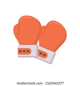 Boxing Glove vector flat icon for web isolated on white background EPS 10 file