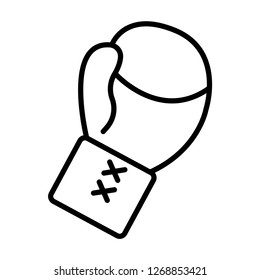 Boxing glove vector icon