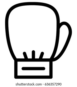 Boxing Glove Vector Icon