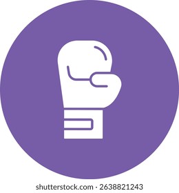 Boxing Glove vector icon. Can be used for printing, mobile and web applications.