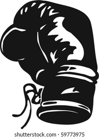 Boxing Glove Vector Illustration