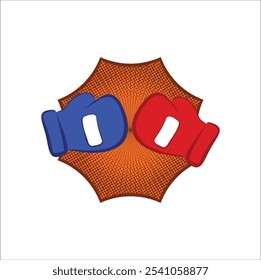 Boxing glove vector illustration design. Eps 10.
