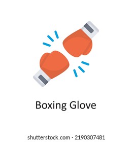 Boxing Glove vector outline Icon Design illustration. Sports And Awards Symbol on White background EPS 10 File