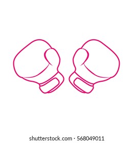 Cancer Boxing Gloves Svg