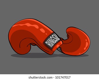 boxing gloves cartoon
