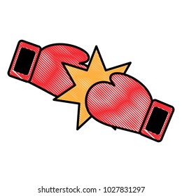 Boxing gloves design 
