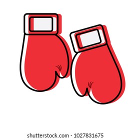 Boxing gloves design 