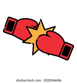 Boxing gloves design 